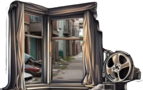 Window Scene illustrated design possibility